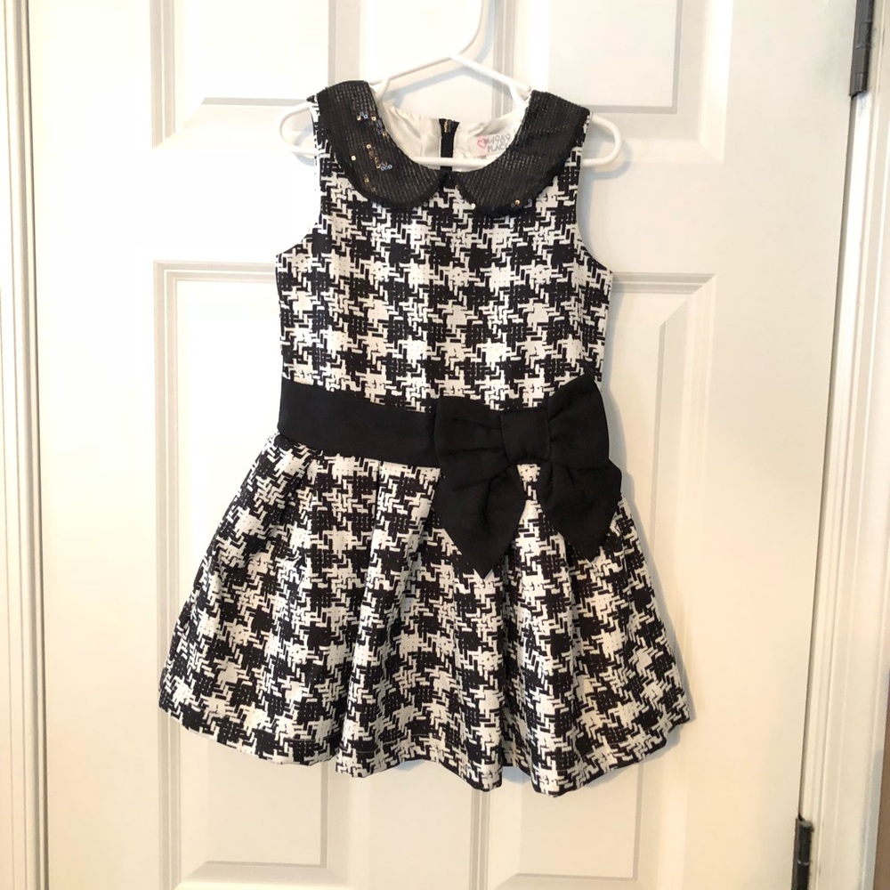 Children’s Place Girl’s Sequin Collar Dress 5